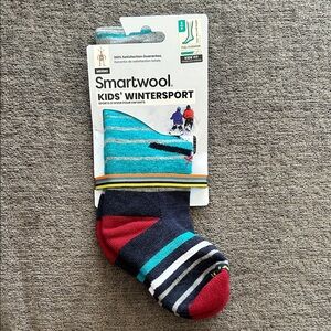 Smartwool Kids' Wintersport Yeti Pattern Over The Calf Socks